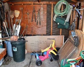 Back Patio Storage Shed Overview