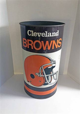 Cleveland Browns Trash Can 