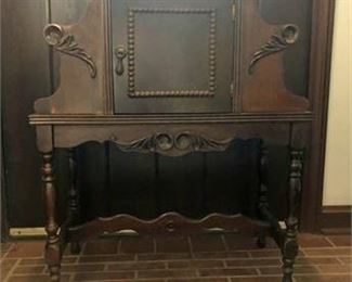 Vintage Humidor Cabinet 