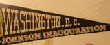 1961 Kennedy-Johnson Inauguration Pennant