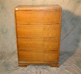 Wooden Four Drawer Dresser