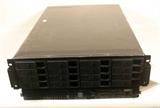 Aberdeen 16 Slot Disk Array S/N AB1823523
Includes Hitachi DeskStar 500 GB Hard Drives Qty 16