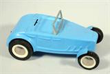 Metal Blue Convertible Toy Car