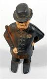 Metal "Bobby" Cop Vintage Piggy Bank