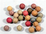 Vintage Clay Marbles
