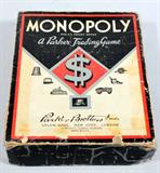 Vintage Monopoly Game Copyright 1936