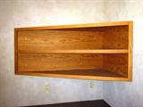 Wooden Corner Shelf Unit
