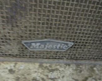 MAJESTIC TAG ON FIREPLACE