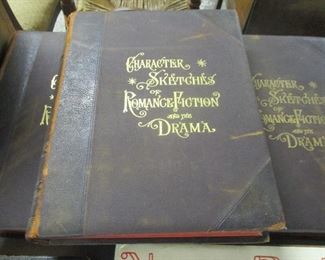 character and sketches of romance fiction and the drama from 1892, volumes 1 2 and 3