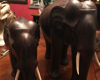 Pr. Rosewood Elephants.