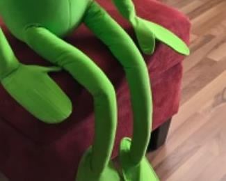 5’ Kermit the Frog from library display