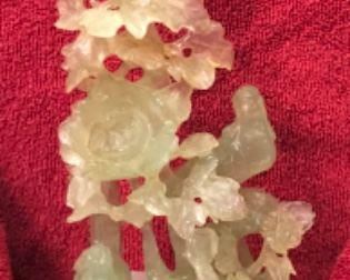 Finally detailed jade carving