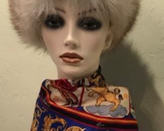 Ladies hats, scarves and purses