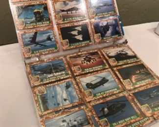 Collection of Desert Storm cards
