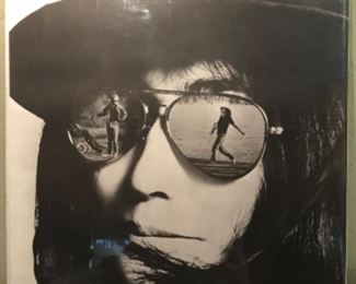 Gallery stamped and signed photo by Yoko Ono, celebrating her relationship with John Lennon. Photo by RaeAnne Rubinstein