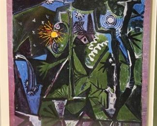 Pablo Picasso "Paysage Nocturne, 1951"