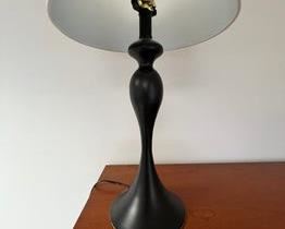 $40 USD     Set of 2 Black Turned Wood Table Lamps RC122-18      Description: Reminiscent of turned wood with roots in Scandinavian craftsmanship. These all-black figurative lamps give a modern and traditional expression.

Dimensions: 13 Diam x 26H

Condition: In very good condition with only very minor signs of wear to be expected with use and age. 

Location: Local pick up during business hours Beaverton, OR 97008. 6th floor suite with elevator access. Contact us for shipper suggestions.      https://goodbyhello.com/products/copy-of-hon-2-drawer-grey-lateral-filing-cabinet-with-cherry-tone-top-rc122-17?_pos=18&_sid=16455e41b&_ss=r