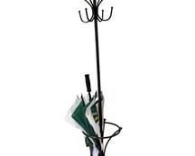 $50 USD      Black Combination Coat and Umbrella Stand RC122-24      Description: Just like with your car keys, having a place to store your umbrella where you can find and get to it quickly is important. A coat stand with an umbrella holder will do just that while providing a stylish element in your hallway or office reception area. 

Dimensions: 13 x 75 in

Condition: In very good condition with only very minor signs of wear to be expected with use and age. 

Location: Local pick up during business hours Beaverton, OR 97008. 6th floor suite with elevator access. Contact us for shipper suggestions.      https://goodbyhello.com/products/copy-of-ikea-arcelstorp-demilune-wall-table-rc122-23?_pos=6&_sid=16455e41b&_ss=r