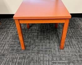 $150 USD      Pair of HON Square Cherry Laminate Side Tables RC122-2     Description:  The HON BL Series desk collection brings you excellent value for your office furniture dollar. This 23.5" square side table is a perfect solution for reception area or office corner with a chair.  Laminate color is a light cherry. 

WE HAVE 2 COMPLETE L SHAPE EXECUTIVE DESKS, 4 CHAIRS AND LATERAL FILING CABINETS AVAILABLE AS WELL. PLEASE SEE OUR OTHER LISTINGS. 

Dimensions: 23.5"W X 23.5"D X 20.75"H

Location: Local pick up SW Portland, Oregon.

Condition: In excellent condition with only very minor signs of wear commensurate of light use.      https://goodbyhello.com/products/copy-of-hon-executive-desk-w-return-and-2-cabinet-units-2-available-rc121-2?_pos=32&_sid=d7a4d8c81&_ss=r
