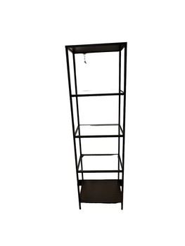 $35 USD     IKEA Four Shelf Black Tower Bookcase Shelving RC122-22     Description: The straightforward design and glass shelves make your beloved objects stand out. The top and bottom panels are black-brown on one side and black on the other – choose the expression that suits you best.

Dimensions: 20 x 15 x 70 in

Location: Local pick up SW Portland, OR.  Shipper suggestions available upon request.

Condition: In excellent condition.     https://goodbyhello.com/products/copy-of-ikea-modern-genuine-leather-tufted-sofa-couch-loveseat-rc122-20?_pos=17&_sid=d7a4d8c81&_ss=r    
