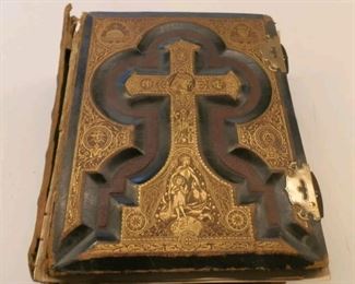 Vintage Bible 1800s $200