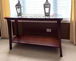 Pottery Barn  console/entry table