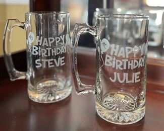 Do you know a Steve or Julie that's turning 40 soon? Well,  we’ve got their birthday glasses ready 