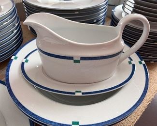 Mikasa fine china "Cayman" 4pc place setting for 12 plus serving peices 