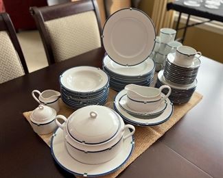 Mikasa fine china "Cayman" 4pc place setting for 12 plus serving peices 
