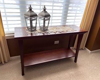 another view - Pottery Barn  console/entry table