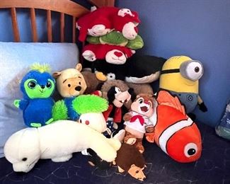 Lots of great stuffed animals 