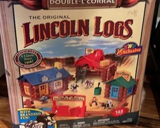 Double - L - Corral Lincoln Logs 