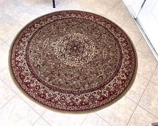 5' Round rug 