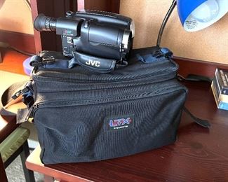 JVC Viedo camera and case