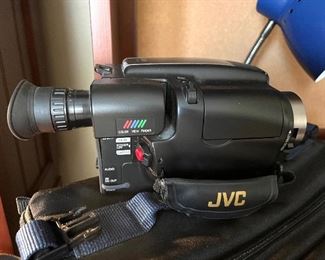 JVC Viedo camera and case