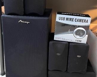 Mirage speakers -- USB Wire Camera 15M 