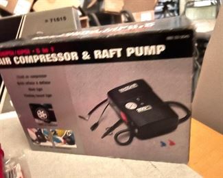 Air Compressor & Raft Pump