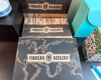 3 unopened Finders Seekers -Escape Room at Home 