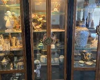 Curio Cabinet & Contents