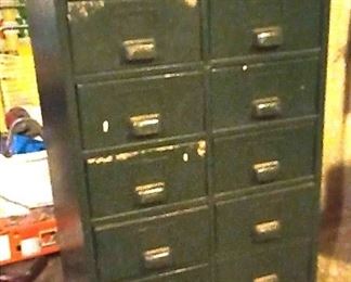 14 Drawer Hobart Metal Cabinet