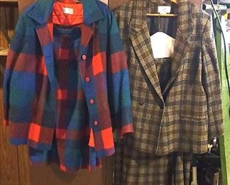 Ladies Vintage Jacket and Skirt Sets