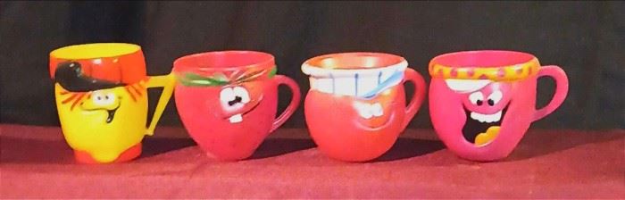 Pillsbury Funny Face Plastic Cups