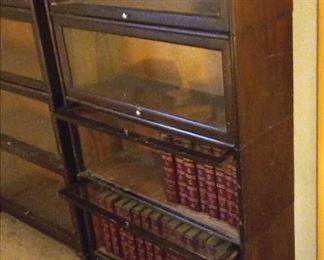 Udell Works Stacking Barrister Cabinet 2 and 1967 Encyclopedia Britannica