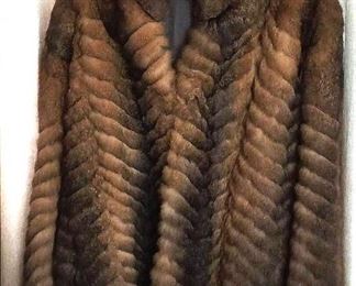 Vintage 1980s Possum Fur Coat