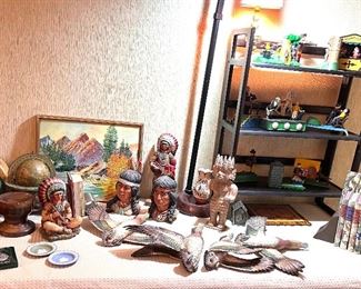 Native American and Outdoor Pieces