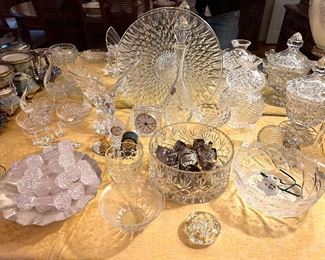 Large Selection of Crystal 