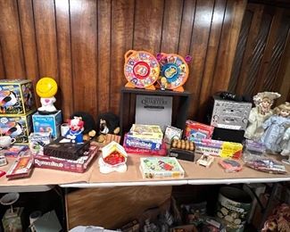 Current and Vintage Toys and Puzzles
