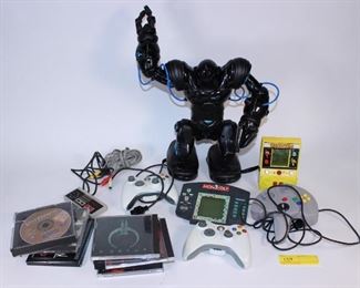 Misc. Game controllers, robot, digital game