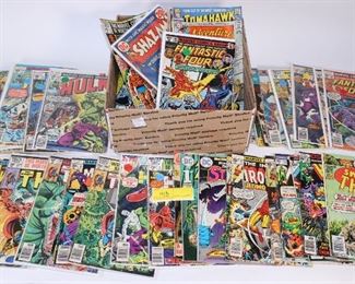 Box Marvel Hulk Thor DC Bulk Comic Bronze Modern