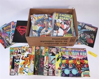 Large box lot comics, mixed marvel, DC, other